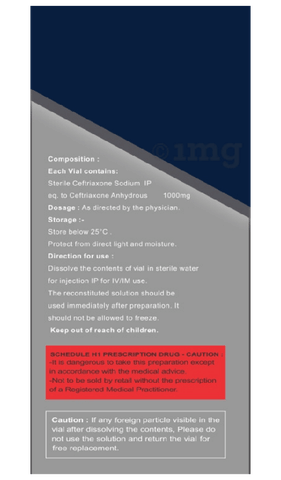 Cefopod 1gm Injection image