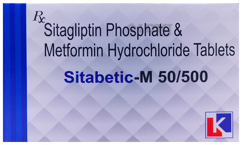 Sitabetic-M 50/500 Tablet image