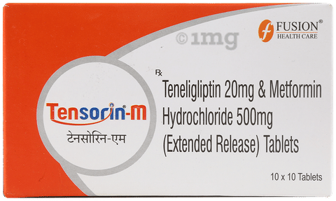 Tensorin M 500mg/20mg Tablet image Tensorin M 500mg/20mg Tablet image