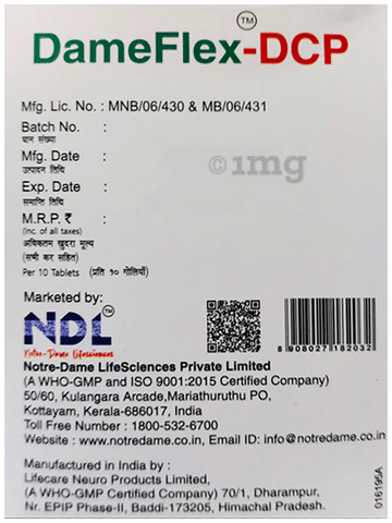 DameFlex-DCP Tablet image