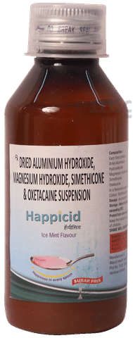 Happicid Oral Gel Ice Mint Sugar Free