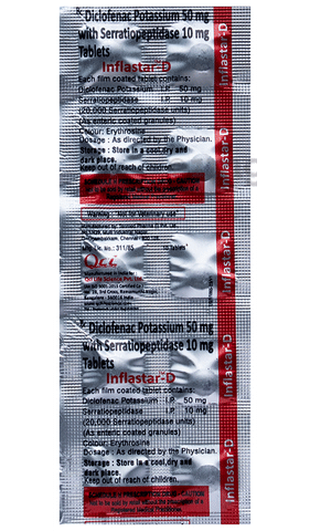 Inflastar-D Tablet image