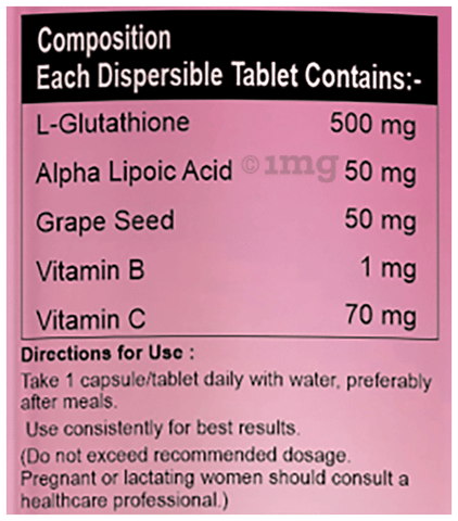 cng dng ca l glutathione Nhng tc dng bt ng ca Glutathione vi sc khe