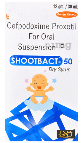 Shootbact 50 Dry Syrup Orange image Shootbact 50 Dry Syrup Orange image