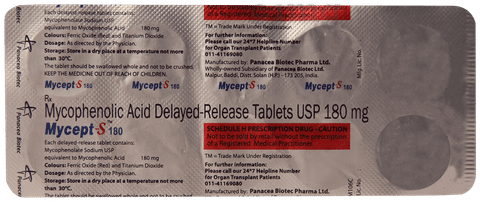 Mycept-S 180 Tablet