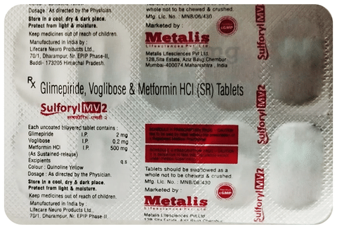 Sulforyl MV2 Tablet SR