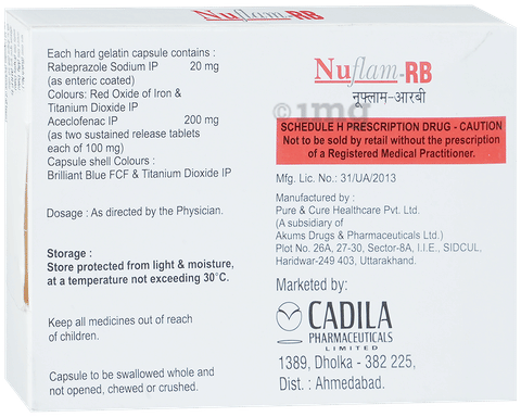 Nuflam-RB Capsule SR image