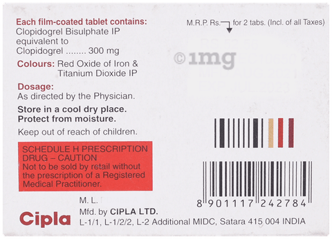 Clopivas 300mg Tablet image