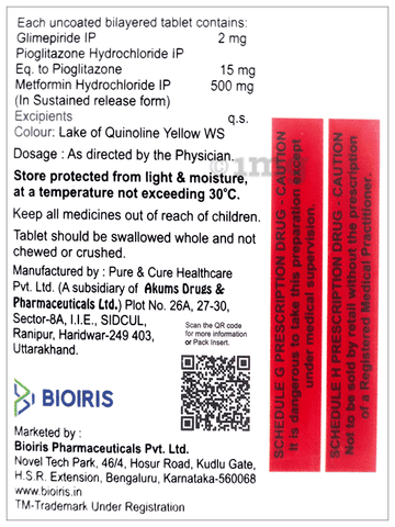 Gliris-MP 2 Tablet SR image