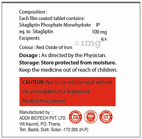 Sitartes 100 Tablet image