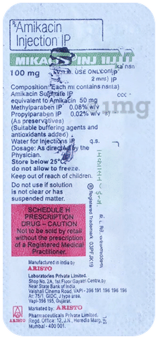 Mikacin 100mg Injection image Mikacin 100mg Injection image