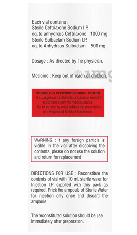 Cefovax 1000 Injection image Cefovax 1000 Injection image