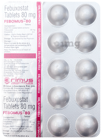 Febomus 80 Tablet image