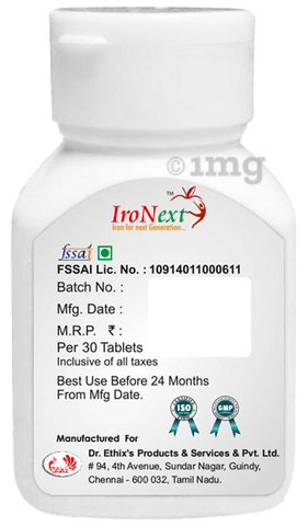 Dr. Ethix's IroNext Tablet (60 Each) image