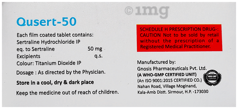 Qusert 50 Tablet image