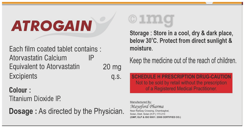 Atrogain Tablet image
