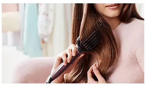 Straightening top brush india