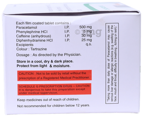 XO Flu N Cold Plus Tablet image