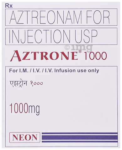Aztrone 1gm Injection image