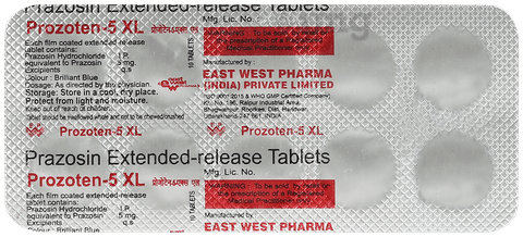 Prozoten 5mg Tablet XL image