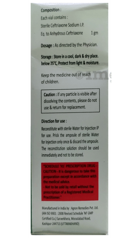 Subaceft 1000mg Injection image