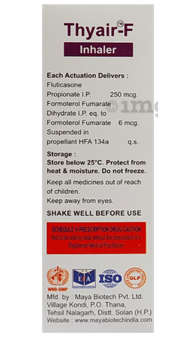 Thyair-F Inhaler image