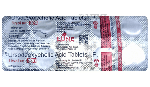 Ursolune 300 Tablet image