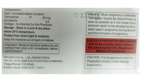 Telica 20 Tablet image