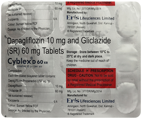 Cyblex D 60 XR Tablet image Cyblex D 60 XR Tablet image