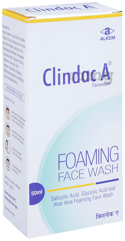 Clindac a outlet face wash