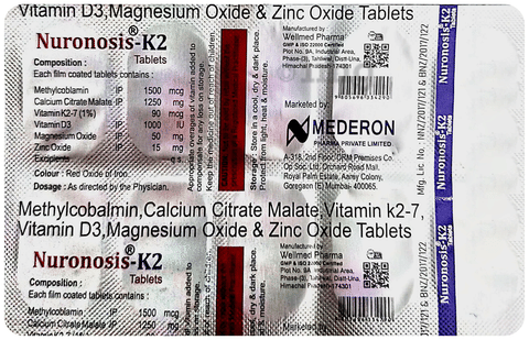 Nuronosis-K2 Tablet image Nuronosis-K2 Tablet image