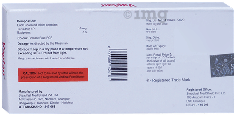 Vaptan Tablet image