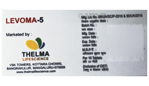 Levoma 5 Tablet image
