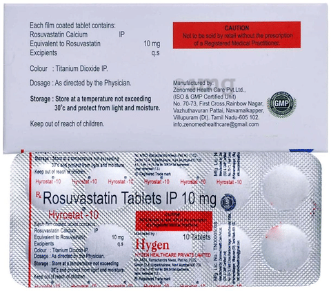 Hyrostat 10mg Tablet image