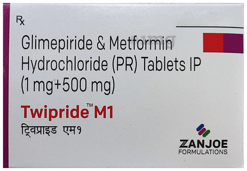 Twipride M 1 Tablet PR