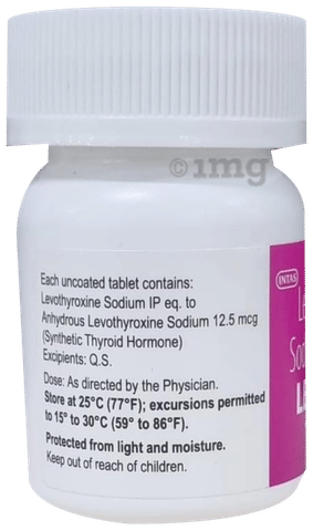 Lethyrox 12.5 Tablet image