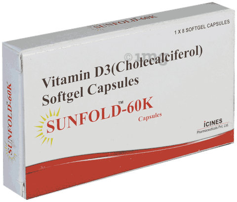 Sunfold 60K Softgel Capsule image Sunfold 60K Softgel Capsule image