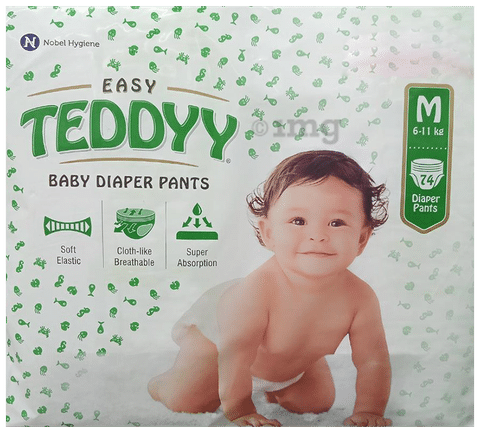 Buy Teddyy Baby Diaper Pants  Easy XL 4s Online at Best Price  Diapers   Wipes