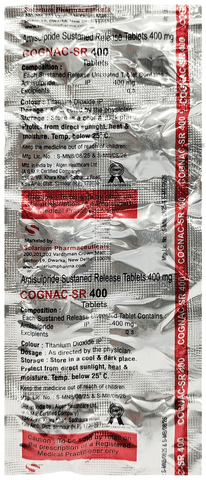 Cognac-SR 400 Tablet image Cognac-SR 400 Tablet image