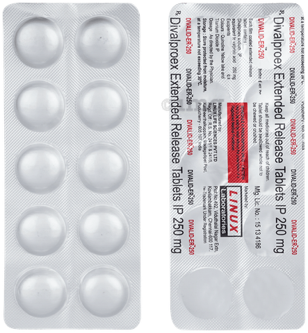 Divalid 250mg Tablet ER
