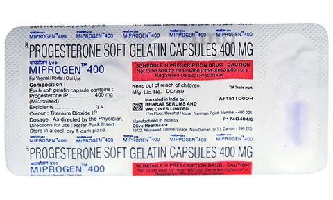 Miprogen 400 Soft Gelatin Capsule image Miprogen 400 Soft Gelatin Capsule image