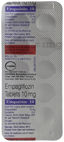 Empabite 10mg Tablet image