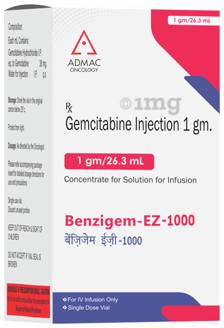 Benzigem-EZ 1000 Injection image Benzigem-EZ 1000 Injection image