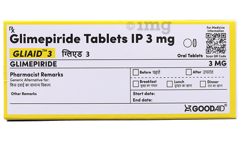 Gliaid 3 Tablet image Gliaid 3 Tablet image