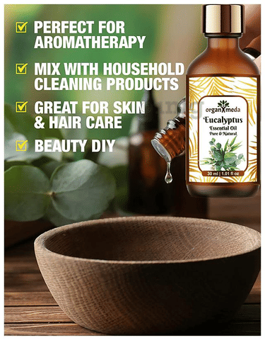 Organimeda Eucalyptus Essential Oil image Organimeda Eucalyptus Essential Oil image