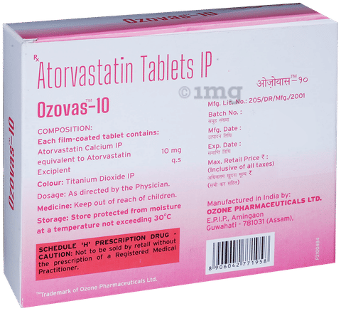 Ozovas 10 Tablet image