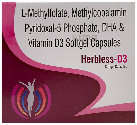 Herbless-D3 Softgel Capsule image