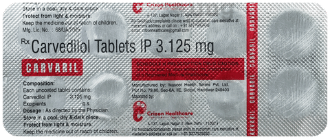 Carvaril Tablet image