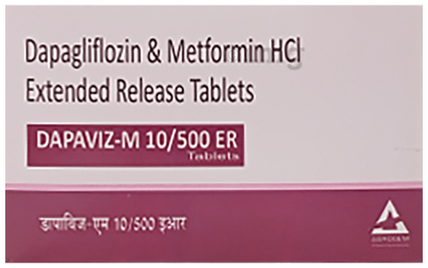 Dapaviz-M 10/500 ER Tablet