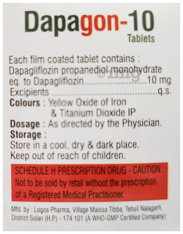 Dapagon 10 Tablet image